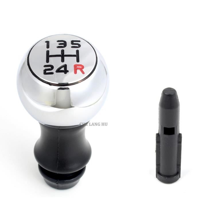 Pommeau De Levier De Vitesses Pour Citroën Berlingo II MK2 (2008-2018) - Noir, Avec Soufflet - 4