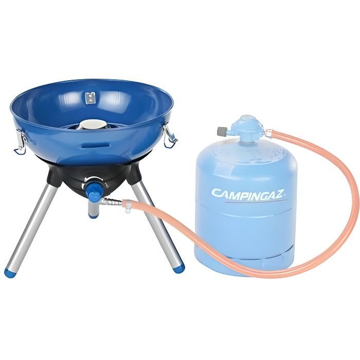 Campingaz Party Grill 400 Grille double contact Gaz naturel Piezo Rond