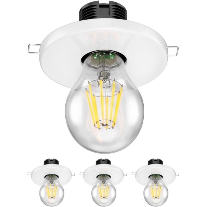 Plafonnier à LED Maclean, Encastrée SLIM, 9W, Blanc Neutre 4000K, 120