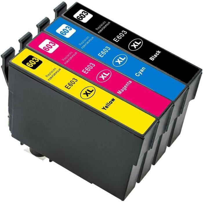 603Xl Remplacer Pour Epson 603 Xl Cartouches D'Encre Compatible Pour Epson Expression Home Xp