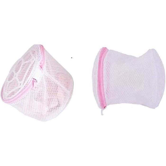 3 Sacs à Linge Lavage Machine - Filets Fermeture éclair Pour Sous-vêtements, Chaussettes, Vêtements Délicats