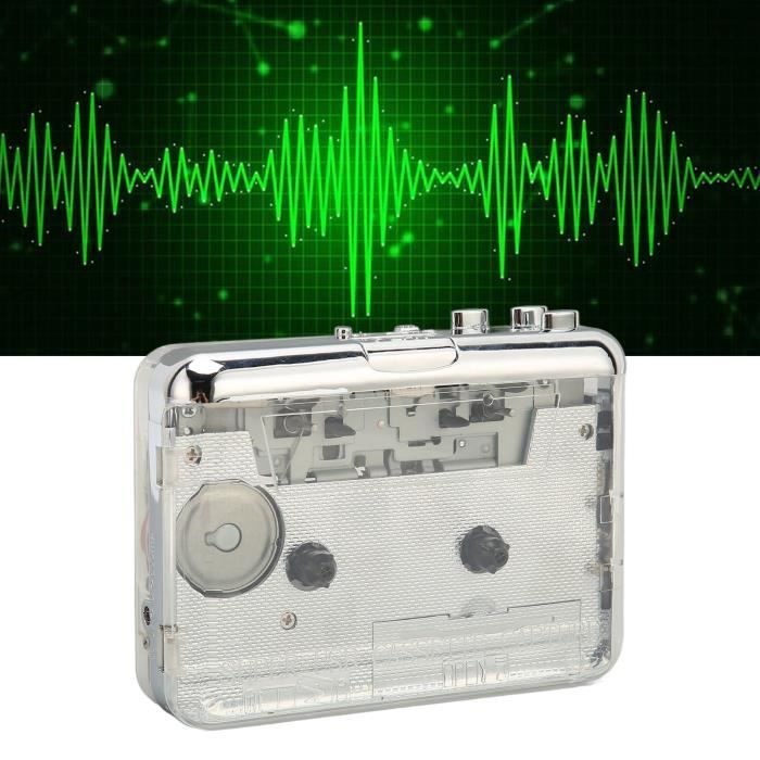 Porte-clés Magnétophone Rétro - 2 Pièces Avec Enregistrement 15s - Mini Lecteur Cassette - Cadeau Original Personnalisable