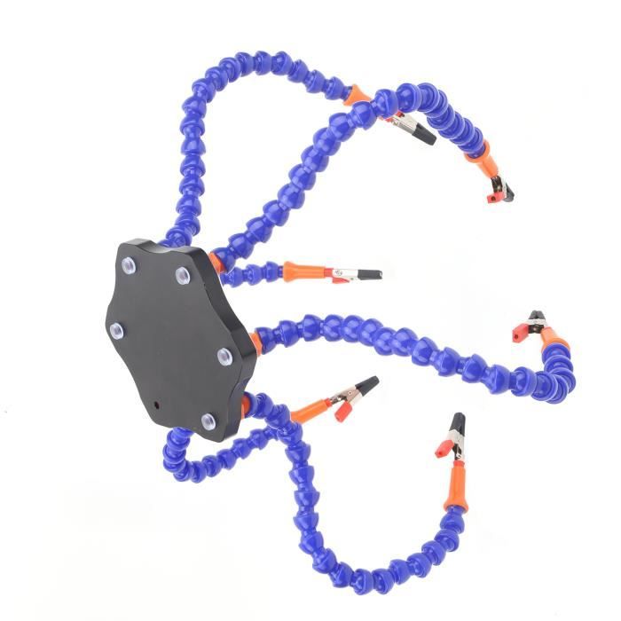 Troisième Main De Soudure Avec Base Magnétique, 10 Pièces