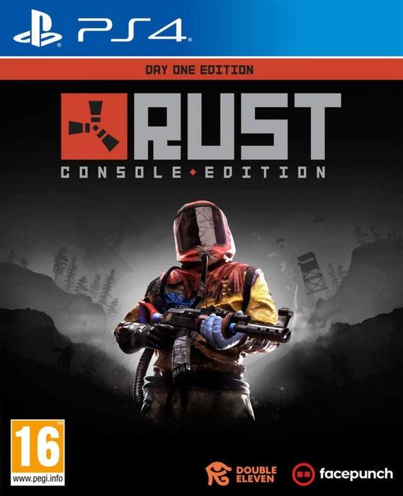Jeu PS4 RUST Day One Edition Survivez contre la faim la soif les éléments et les forces hostiles