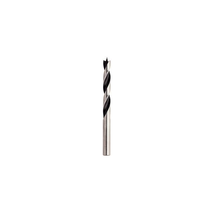 Mèche Hélicoïdale Acier HSS D.24x520x600 Mm - Queue 6 Pans, Pour Charpente, Perçage Précis Et Durable