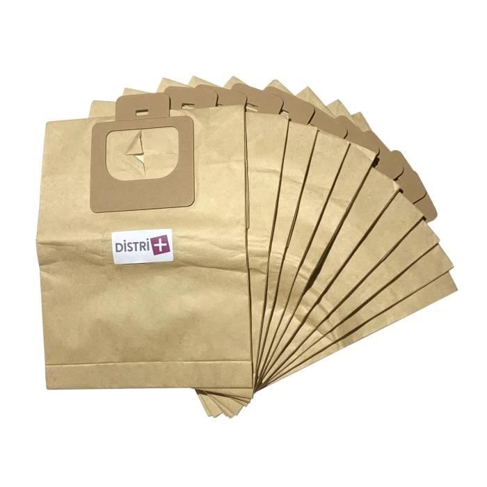 Sac Aspirateur Compatible CURTISS AP 7 – Pochette de 10 Sacs Papier