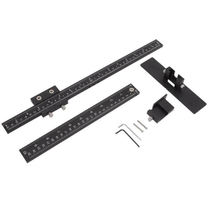 Kit D'outils Pour Gabarit De Pose De Glissières De Tiroir - ABS, Clé De Montage Pour Meuble USA