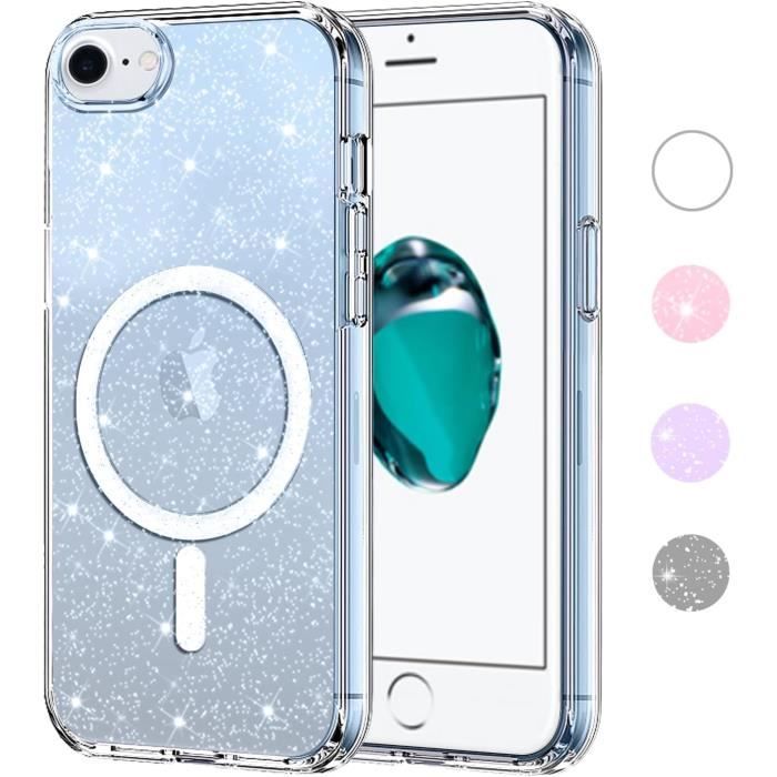 Magnétique Collier Coque Pour Iphone 8-7- Se 2020-Se 2022 Avec Cordon 4