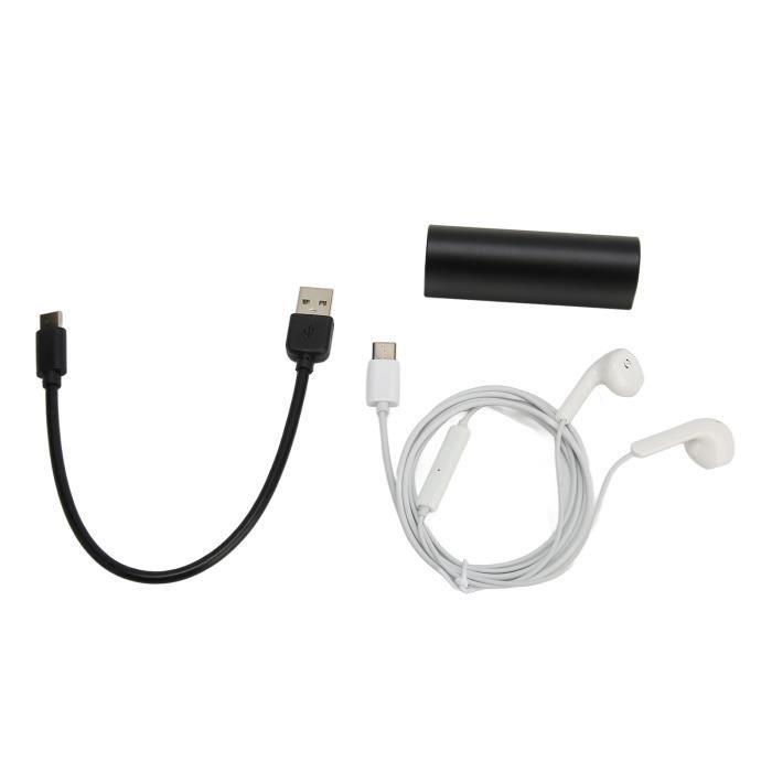 Enregistreur Vocal Numérique 64Go, Enregistreur Vocal Stylo Avec Lecteur De Carte, Avec 576