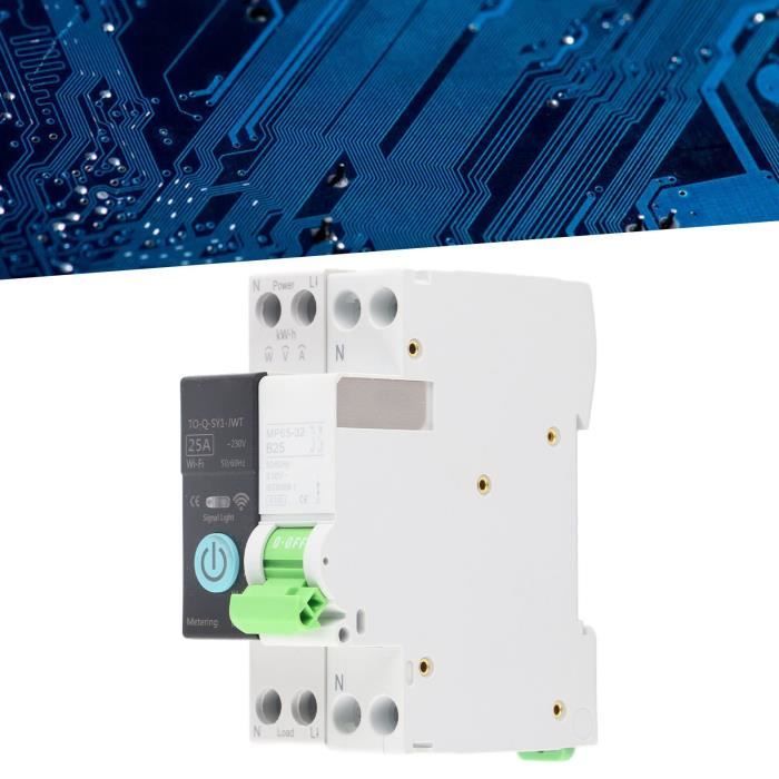 Disjoncteur EJ.LIFE 230 V 25 A Intelligent avec contrôle à — free download