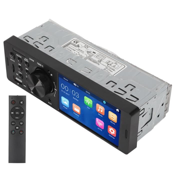 Dashcam Moto Avec CarPlay/Android Auto - Écran 6,86" Tactile, Caméras Avant/arrière, étanche IP68 - Pour Toutes Motos 12V