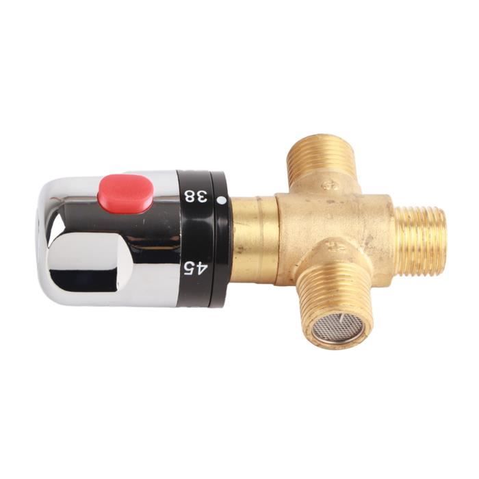 Way Shower Diverter Valve Fyeer 3-Way Thermostatic Mixing Valve