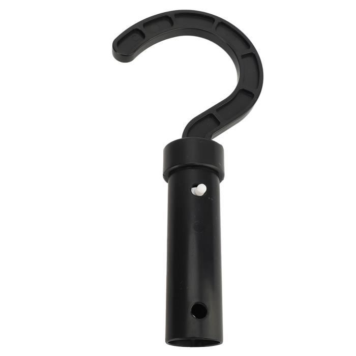 Crochet De Récupération Pour Robot De Piscine Pleco SE Et S1 - Noir, Plastique Robuste - Récupérez Sans Vous Mouiller