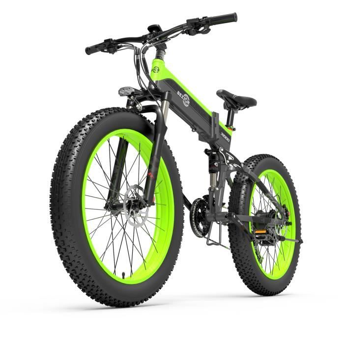 Velo Electrique FAI TOP X1000 Batterie Lithium 48V 12.8AH Vitesse Maxi 40km h Poids jusqu a 200 kg