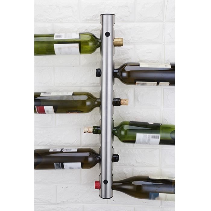 Casiers A Vin 12 Etageres Porte Bouteille Vertical En Acier