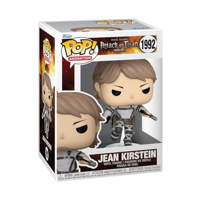 Figurine Funko Pop Animation Attack on Titan Jean Kirstein - vue 3