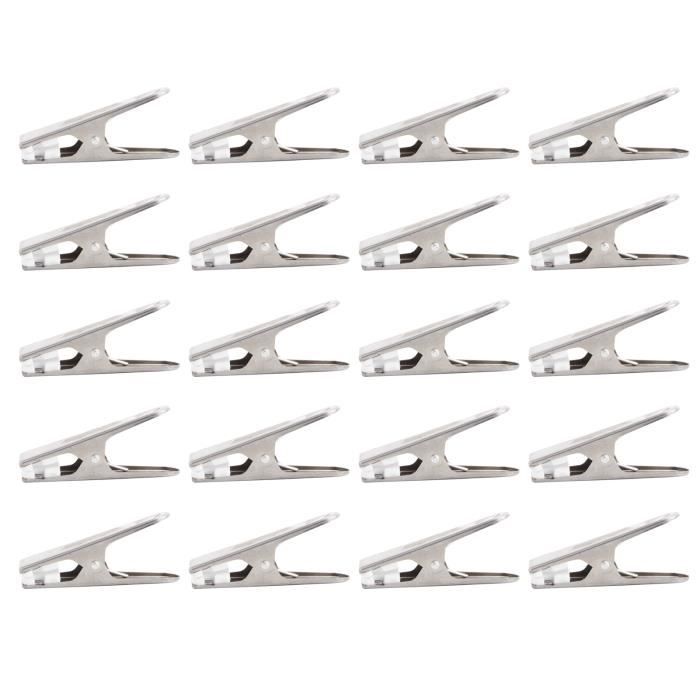 6 Pièces De Pinces À Linge Solide Grosse Pince À Linge En Plastique