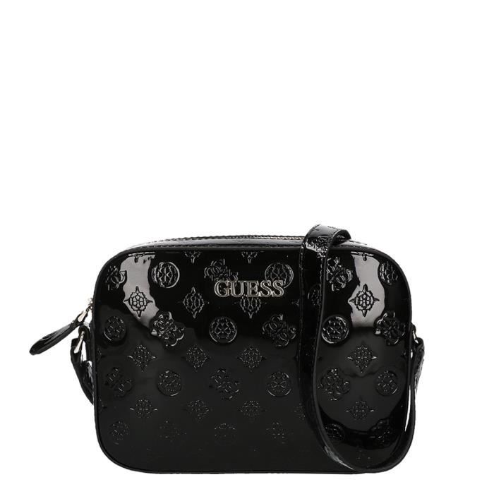 Guess Kamryn Crossbody Top Zip black Achat / Vente Guess Kamryn