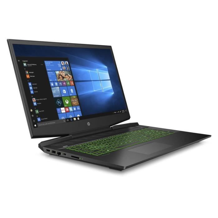 Top achat PC Portable HP PC Portable Pavilion Gaming - 17-cd0040nf - 17,3"FHD - i7-9750H - RAM 8Go - Stockage 256Go SSD + 1To HDD - GTX1660Ti - FreeDos pas cher