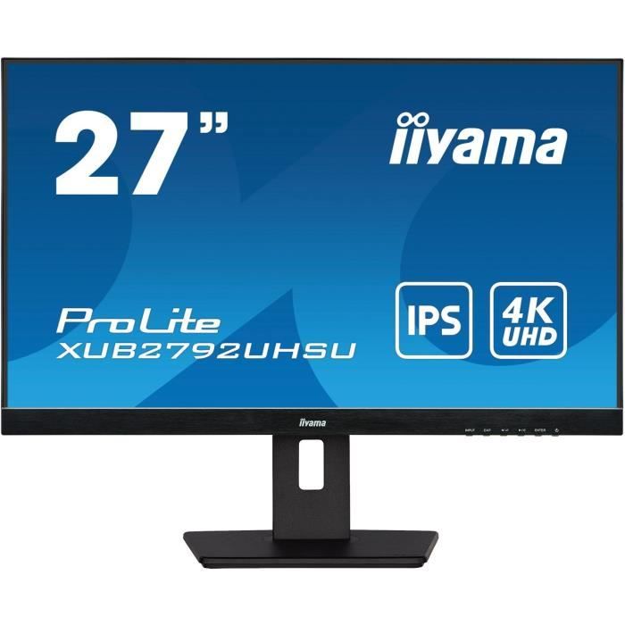 Ecran PC - IIYAMA - XUB2792UHSU-B5 - 27\