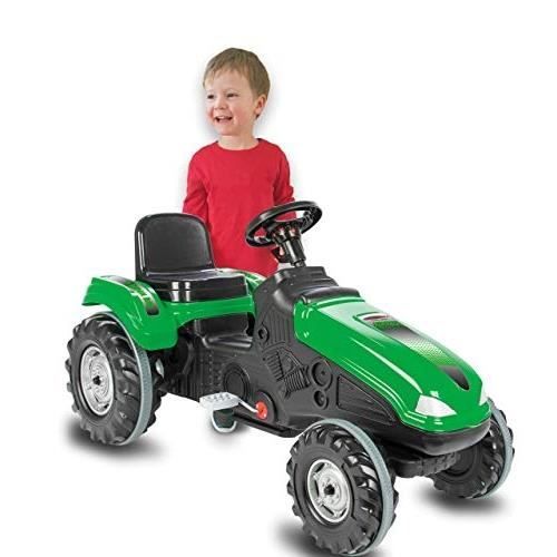 Tracteur avec remorque et capot ouvrant - FALK - Class - Dès 2 ans - 100% Fabriqué en France - 75% de plastique recyclé - Jeux - Jouets