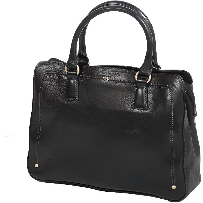 Sac à main Katana en Cuir de Vachette Collet Végét Sac à main Katana en Cuir de Vachette Collet Végét