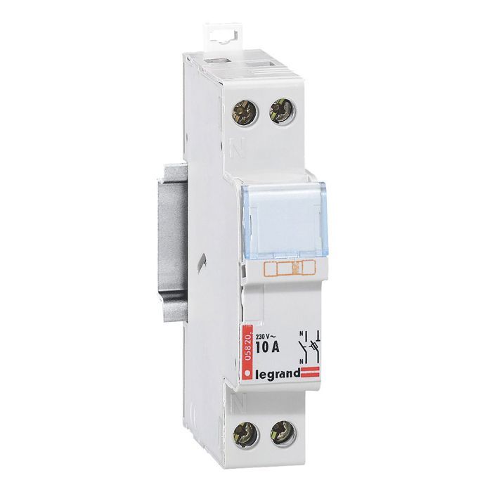 LEGRAND Porte-fusible Lexic unipolaire + neutre - 10 A