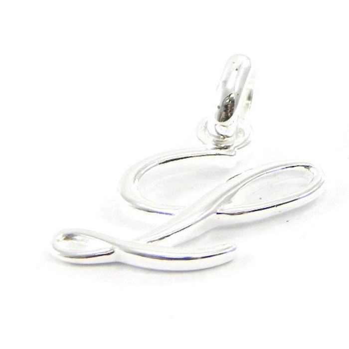 Pendentif Argent Lettre L