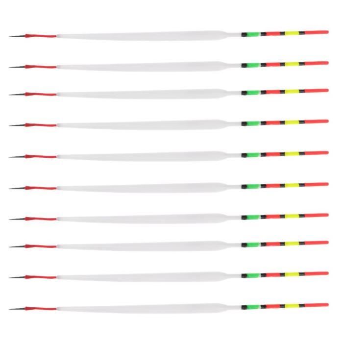 Kit De Pêche Flotteurs + Plombs + Émerillons - 10 Flotteurs (0.6g à 4
