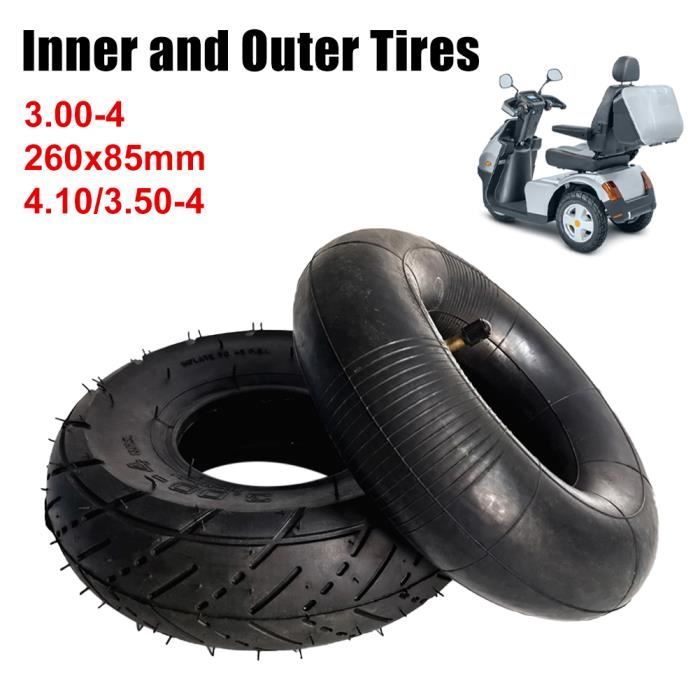 4.10/3.50-4 Pneumatico interno esterno 410/350-4 Pneumatico per ruota per scooter elettrico, accessori per carrello  18