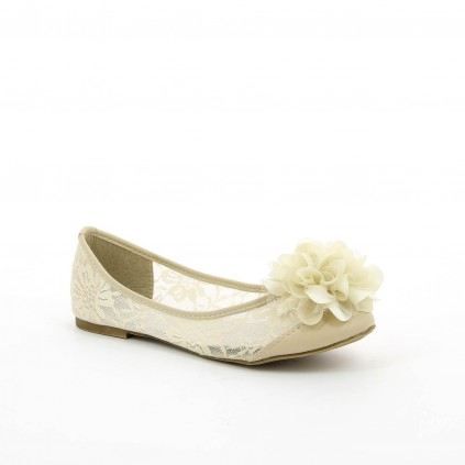 Ballerines Plates Laureana Vernis Bleu - Taille 40 - Occasion Bon état - Chaussures Femme Décontractées