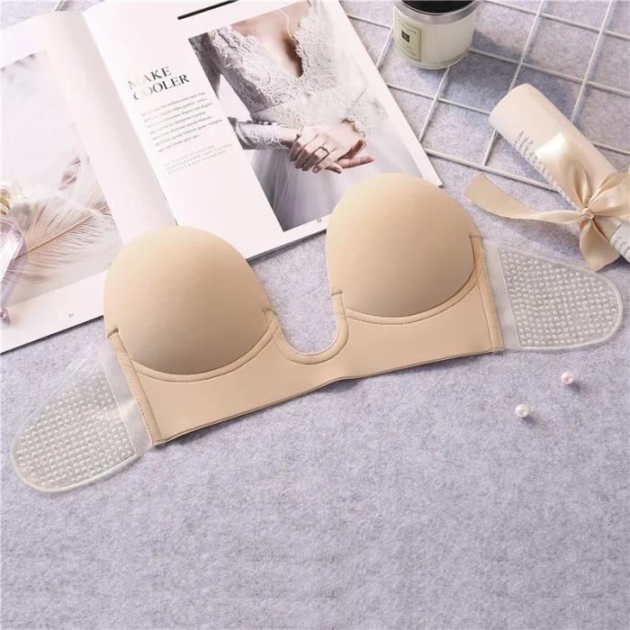 Soutien-gorge Push-up Implicite - Taille 85C, Couleur Naturel/blanc (Neuf Avec étiquettes)