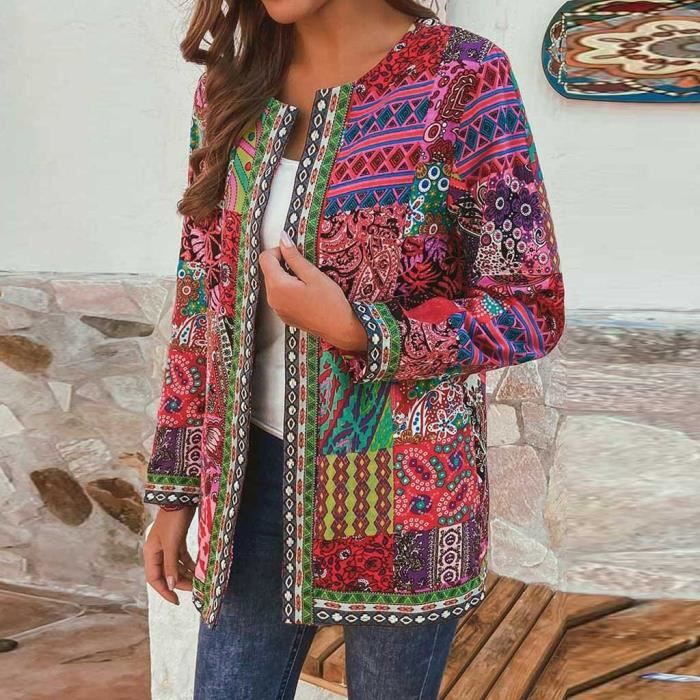 Veste ethnique femme new arrivals