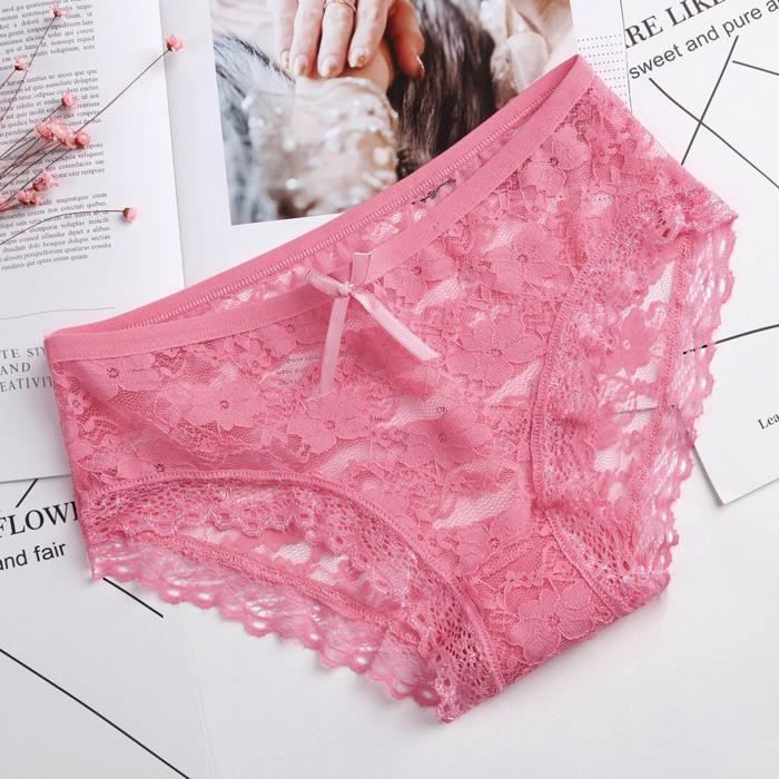 Slip dentelle pour sale femme