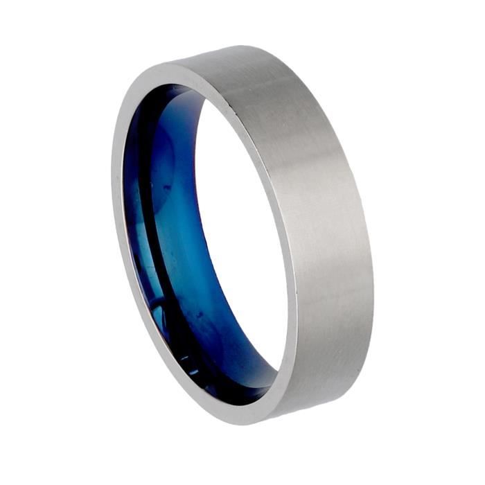 Anneau best sale simple argent