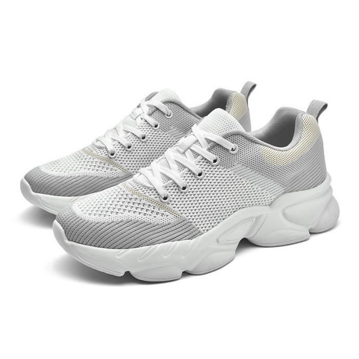 KIANII Chaussures de sport confortables et légères pour hommes