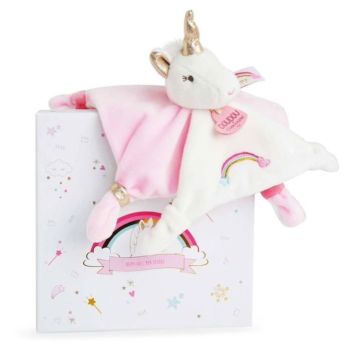 Doudou Et Compagnie Lucie La Licorne Doudou Cdiscount Puericulture Eveil Bebe