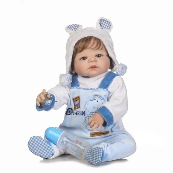 Npk 57 Cm Belle Full Body Silicone Reborn Bebe Garcon Poupee Realiste Bebe Garcon En Doux En Peluche 22 Vetements De Poupee Meilleu Cdiscount Jeux Jouets Npk 57 Cm Belle Full Body Silicone Reborn Bebe Garcon Poupee Realiste Bebe Garcon En Doux En Peluche 22 Vetements De Poupee Meilleu Cdiscount Jeux Jouets