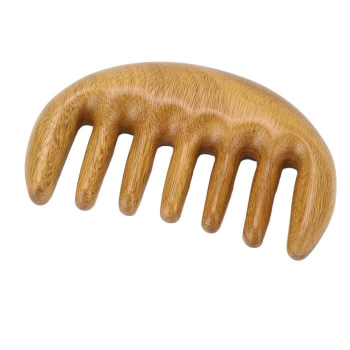 Omabeta Peigne méridiens Méridiens peigne Portable grande dent Large