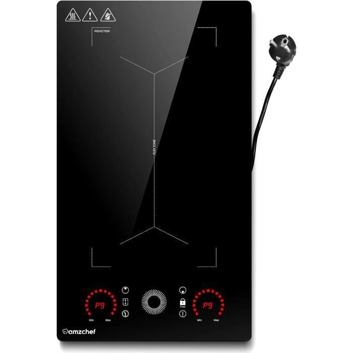 Plaque À Induction Avec Zones Flexibles, Plaque De Cuisson 2 Feux,9