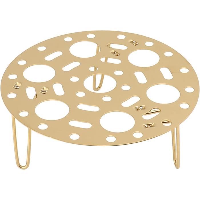 Plateau Vapeur Double Couche Micro-ondes - Rack Pliable Avec Poignées Pour Cuisson Et Réchauffage