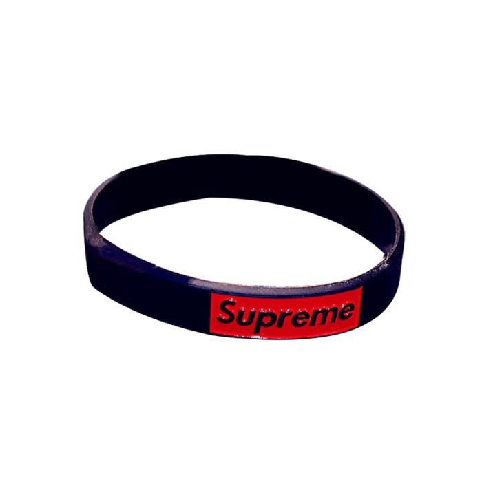 Supreme silicone bracelet shop