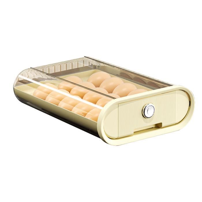 Boîte de rangement pour œufs en plastique