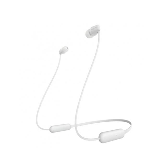 Sony Sport - WI-C200 - Intra-auriculaire - Résistant à la transpiration Blanc - vue 1