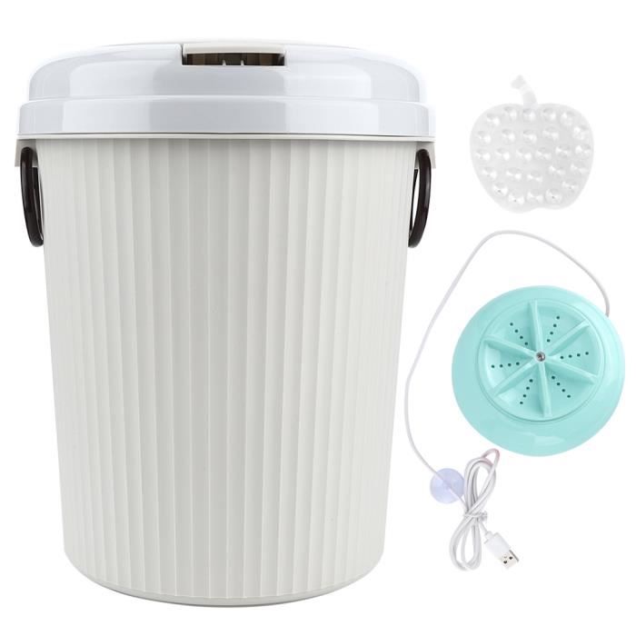 Mini Machine à Laver 3.8L USB - Pour Sous-vêtements Et Petits Vêtements - Économie D'eau Et D'énergie - Idéal Bureau Ou Voyage