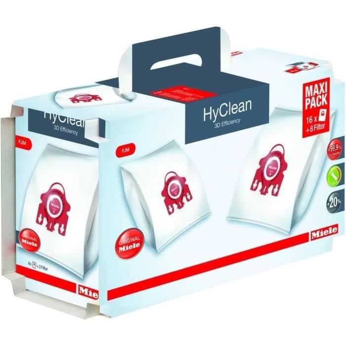 Maxipack 4 Boîtes De Sacs Aspirateurs Pour Hyclean 3D Fjm - 9922740[J19 ...