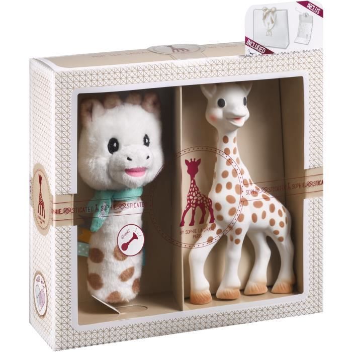 Coffret Les Essentiels De L'éveil Sophie La Girafe Multicolore