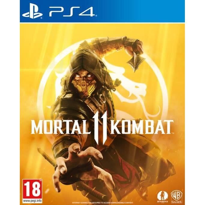 Warner Bros Jeu Vidéo - Warner Bros. - Mortal Kombat 11 - PS4 - 1 Joueur - Edition Standard