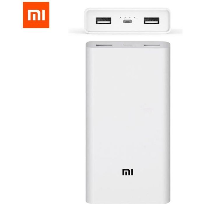 Test Batterie externe Xiaomi Mi Power Bank 3 Pro : 20 000 mAh pour tout  recharger rapidement - Les Numériques