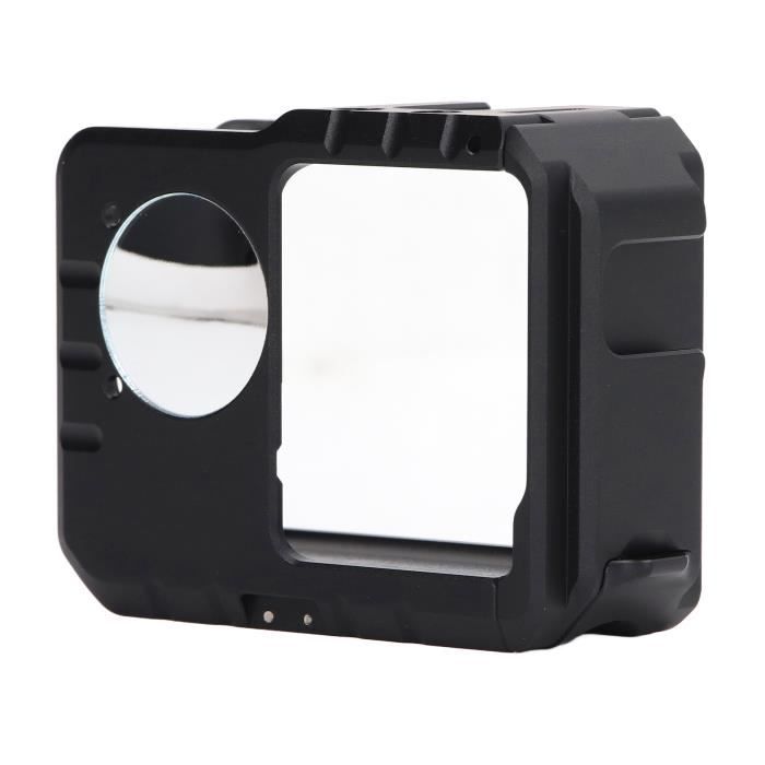Cage De Protection En Alliage D'aluminium Pour Insta360 X3 - Avec Cache-objectif Et Base 1/4" - Anti-chocs Et Surchauffe